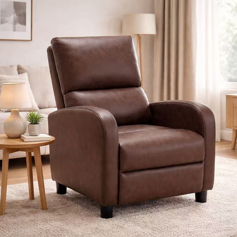 Mikrofiber hvilestol Push back klubstol